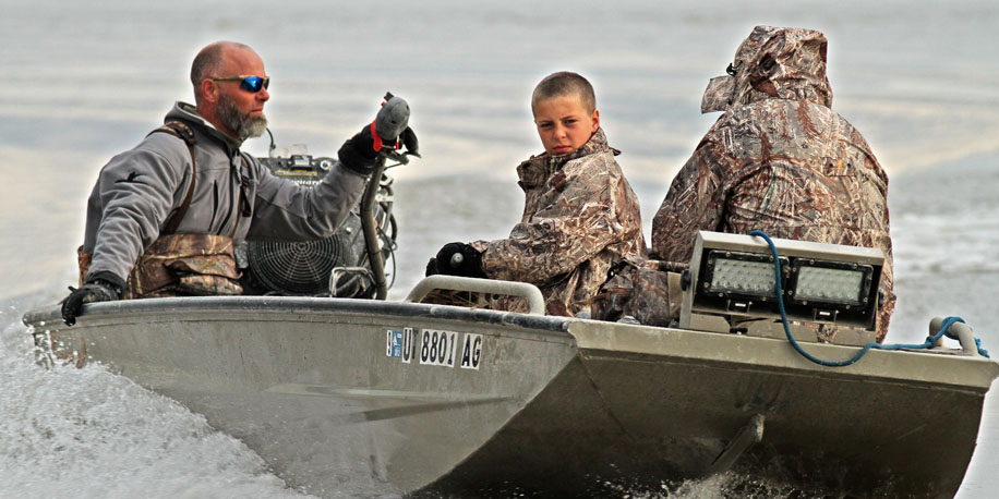 Hunting with kids