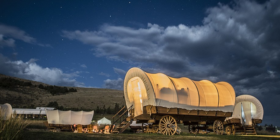 glamping at Conestoga Ranch