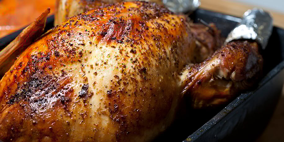 Golden Brown Smoked Turkey