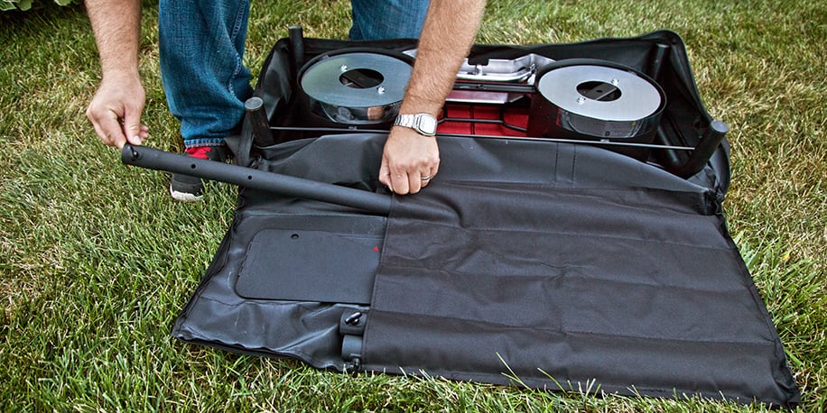 Pack up your stove for the season in a Camp Chef carry bag