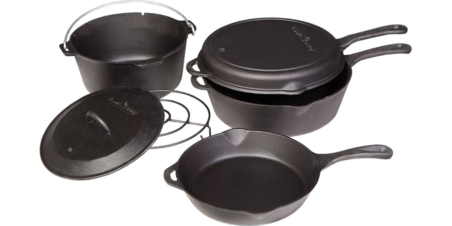 6-Piece Cast Iron Set