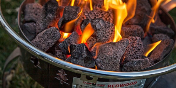 Redwood Fire Pit