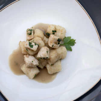 Turkey Gravy Gnocchi