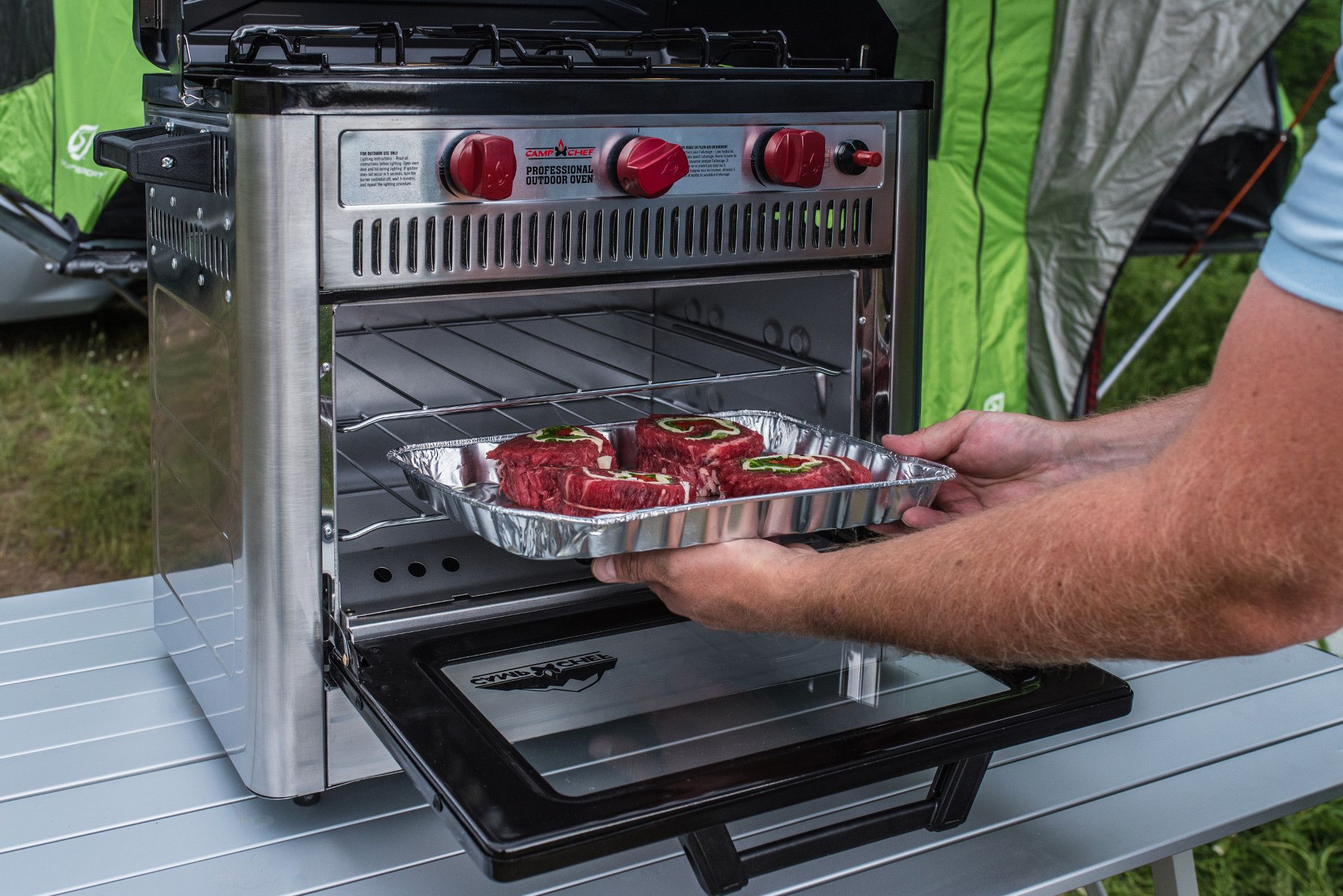 Camp deals chef oven
