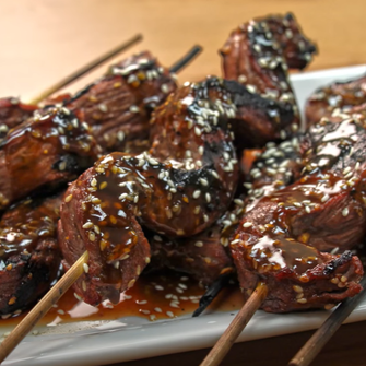Korean Steak Kabobs