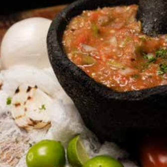 Grilled Salsa  with Homemade Corn Chips Grilled Salsa  with Homemade Corn Chips