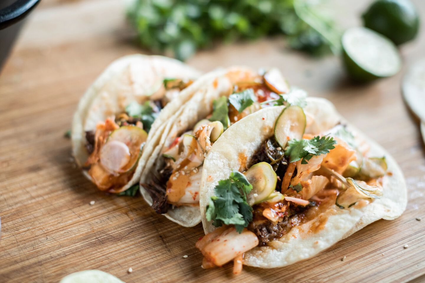 KOREAN-STYLE KOGI TACOS
