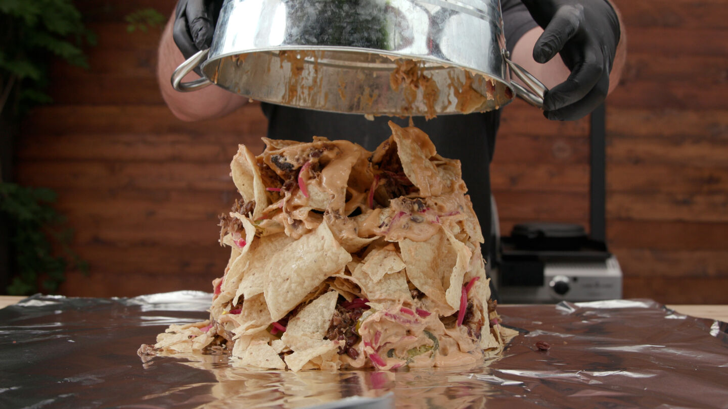 trash can nachos