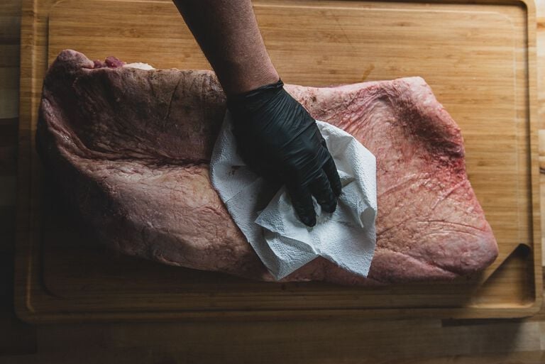 drying brisket