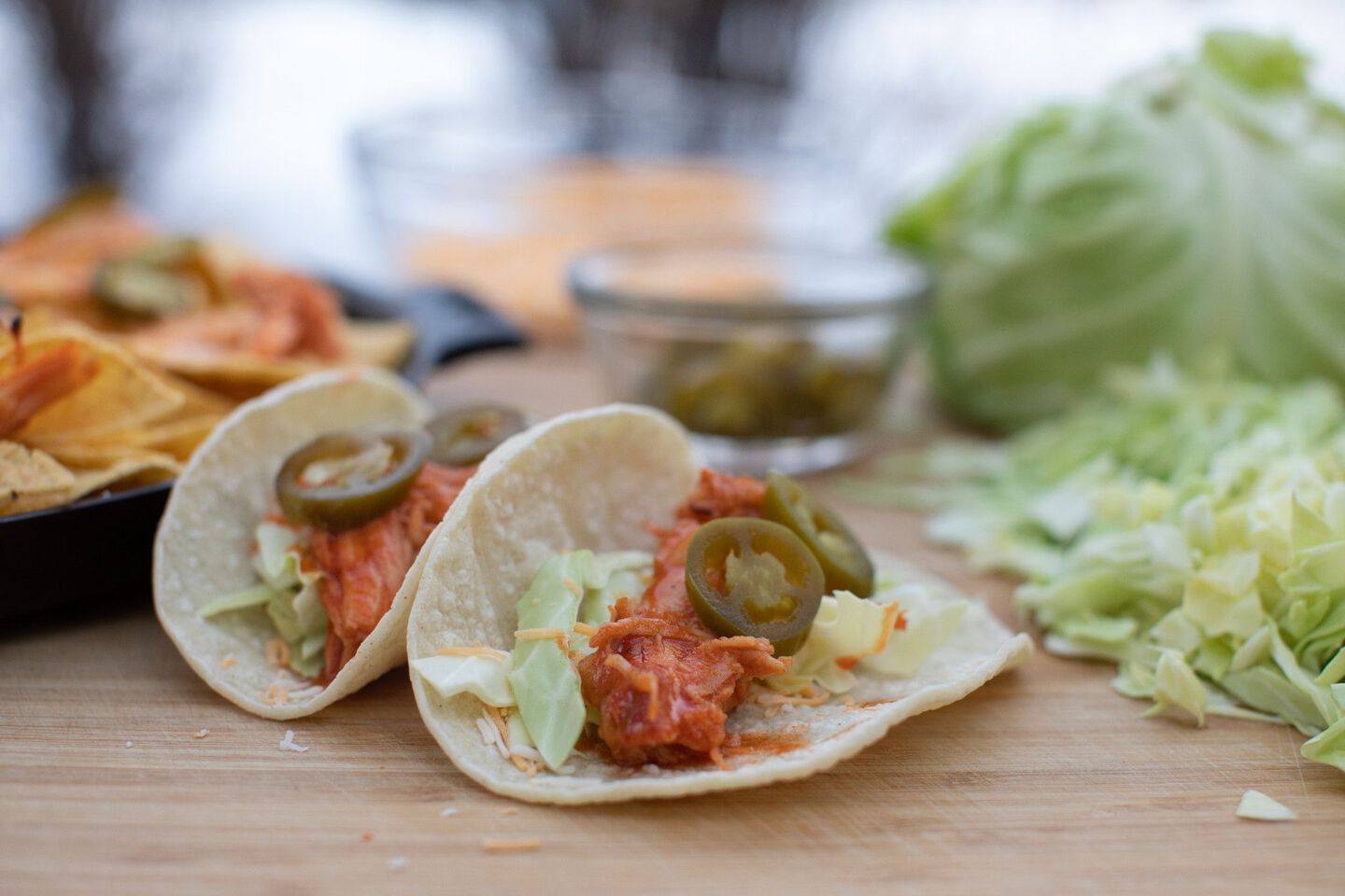 Buffalo Chicken Tacos