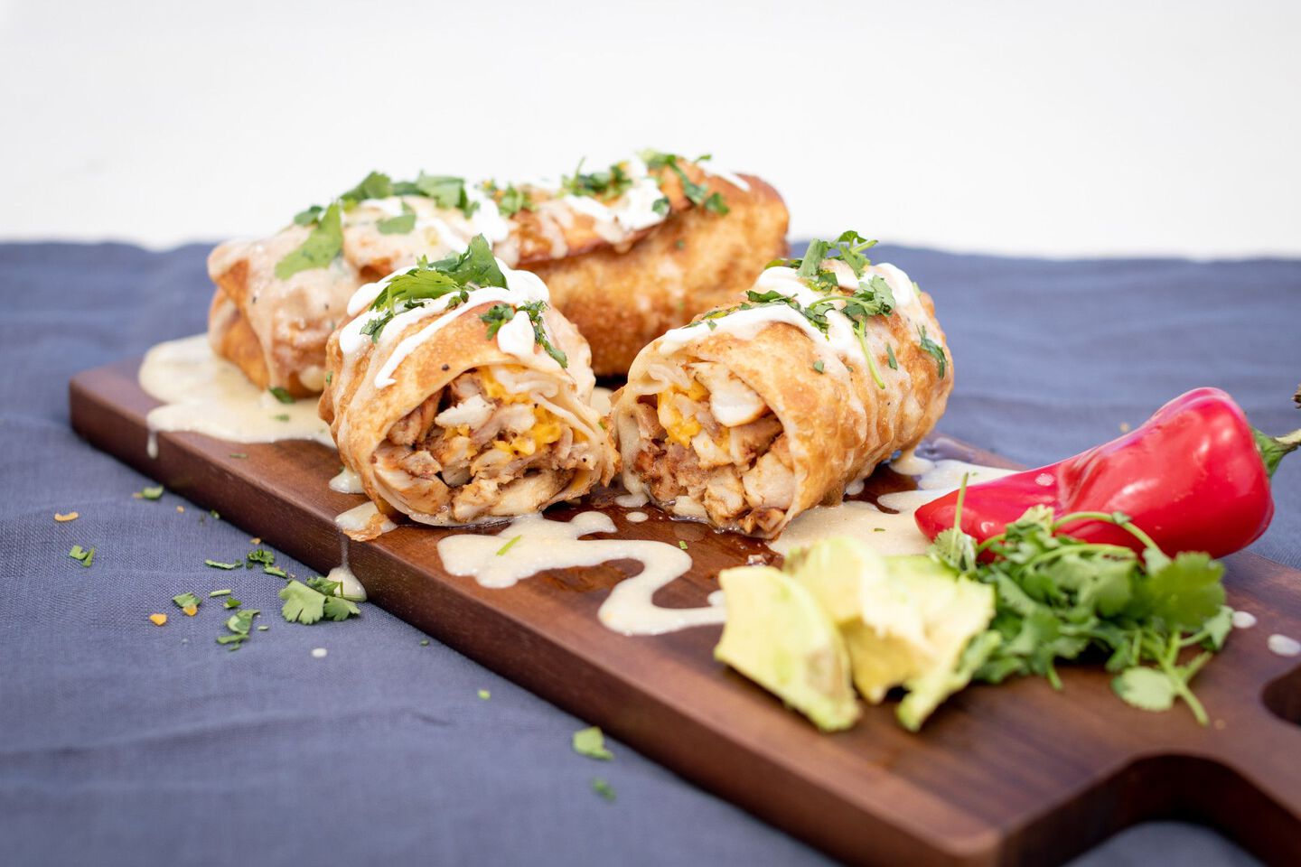 chicken chimichangas