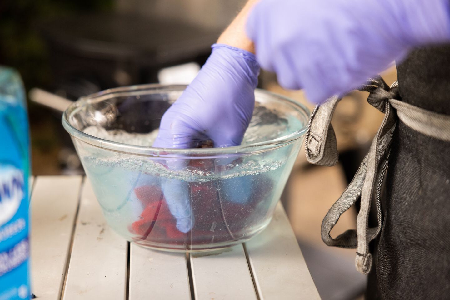 vinegar dish soap soak vinegar dish soap soak