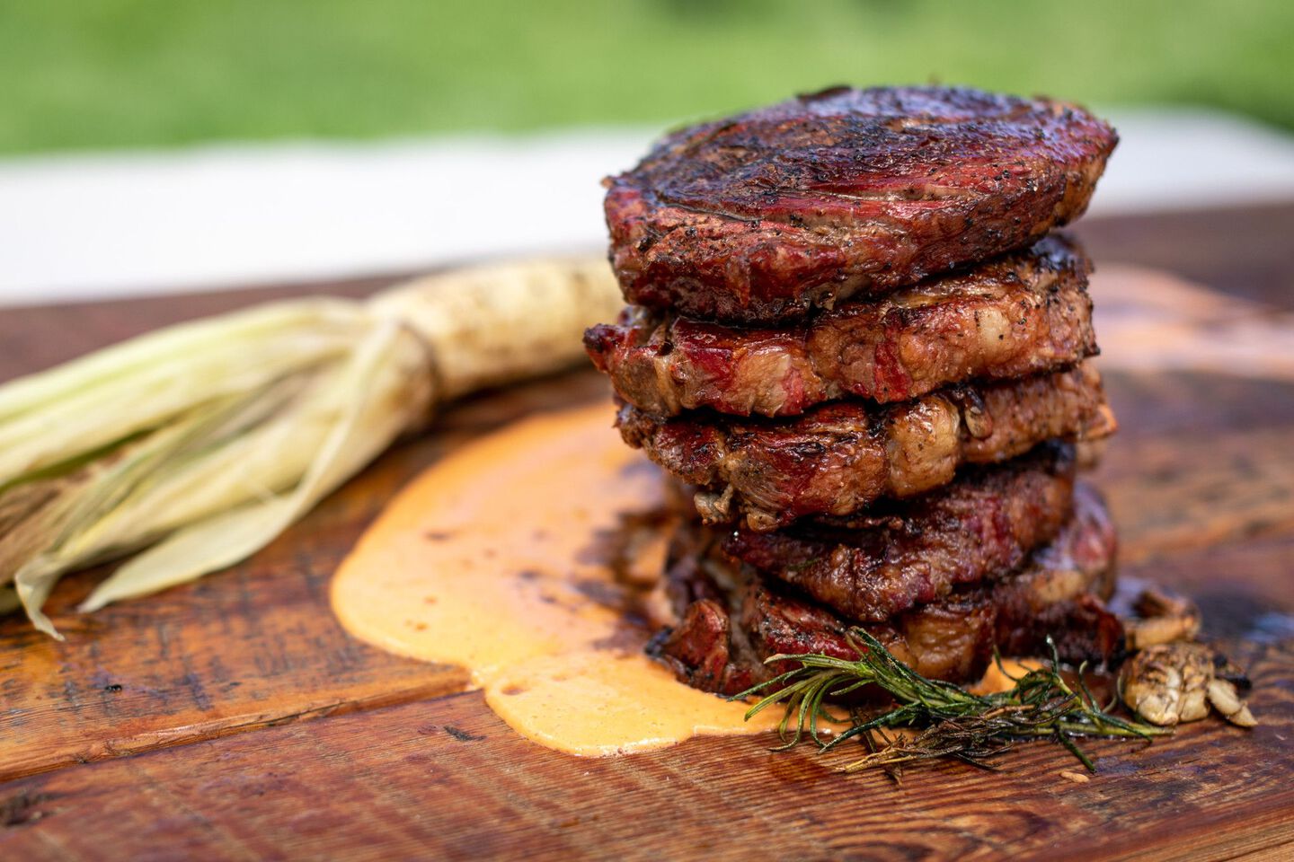 Butter-Basted Rib Eye Steak Recipe