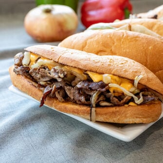Brisket Cheesesteak Brisket Cheesesteak