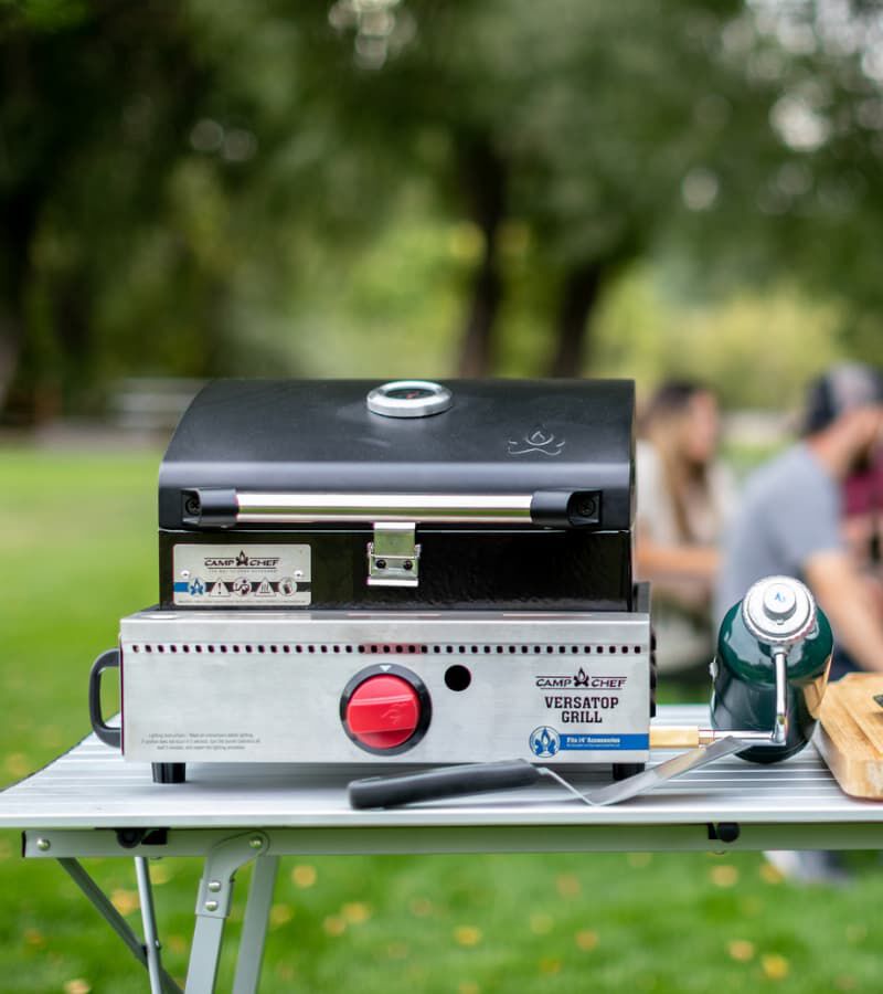 Camp Chef VersaTop 2X Two Burner Portable Flat Top Propane Gas