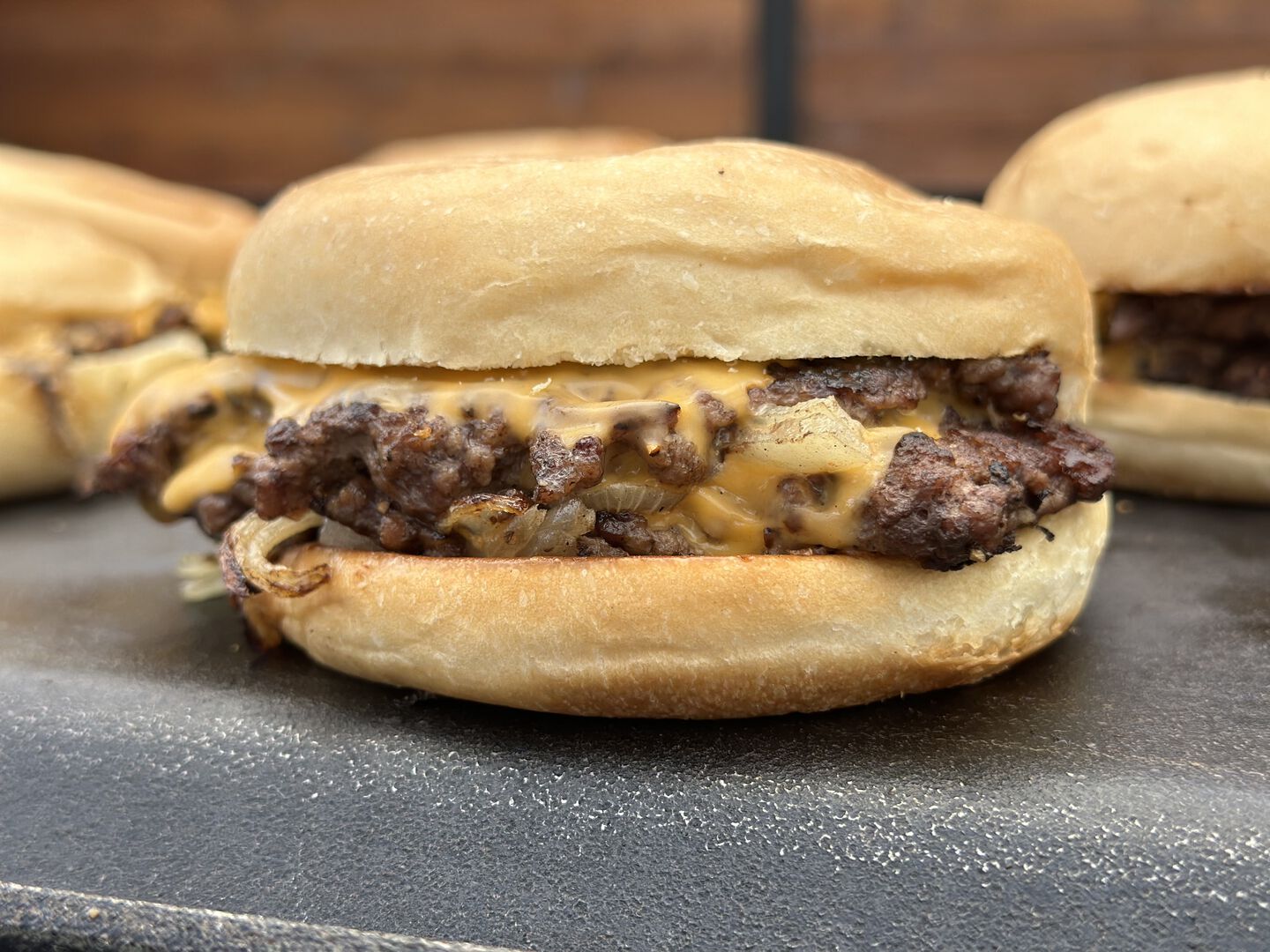 The Oklahoma Onion SmashBurger - Grill Nation