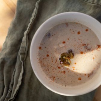 Three Step Chicken Velvet Soup