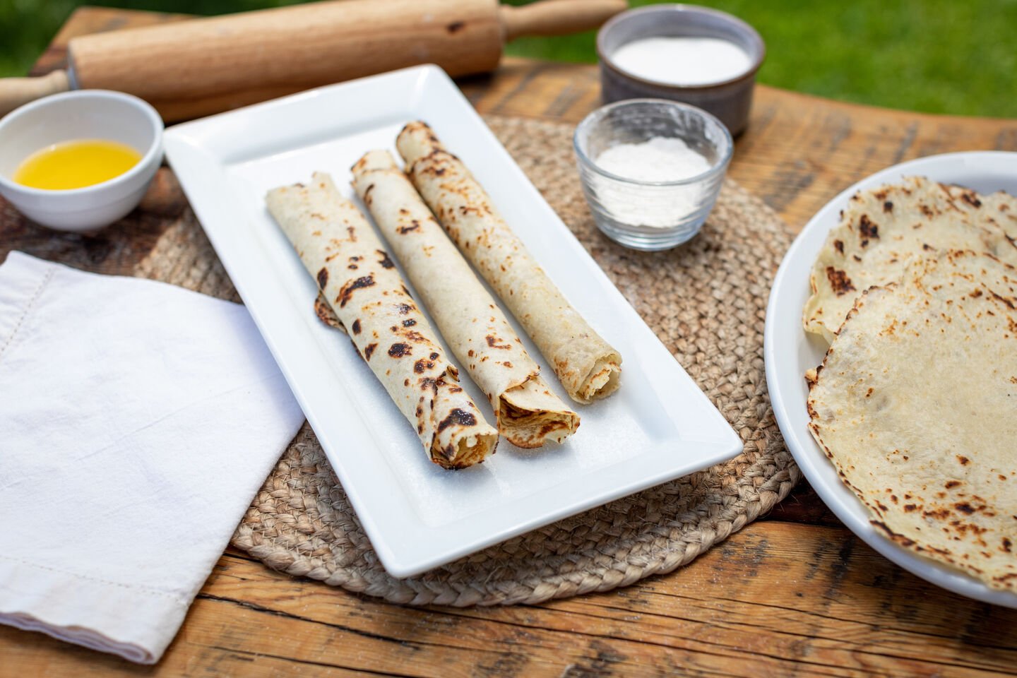 Lefse (Potato Crepe)