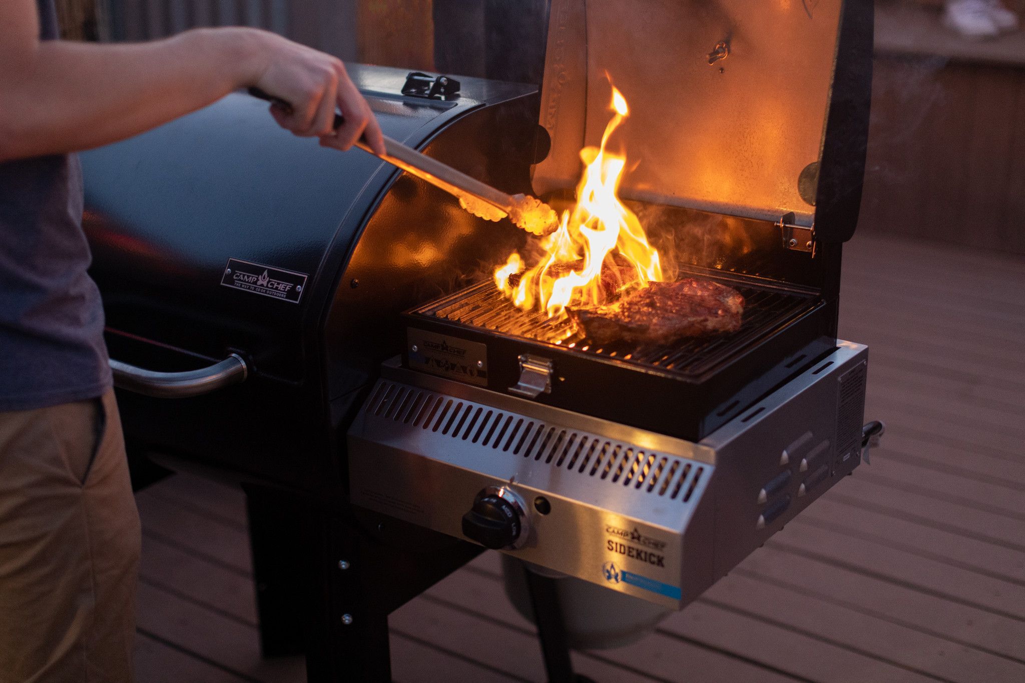 Sear box top