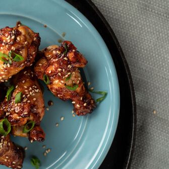 Sticky Crispy Asian Wings
