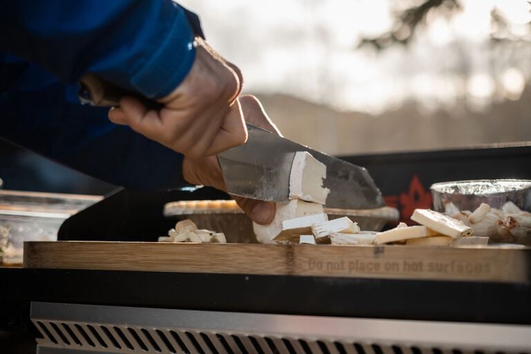 chopping cheese