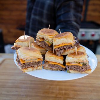 Smash burger Sliders Smash burger Sliders