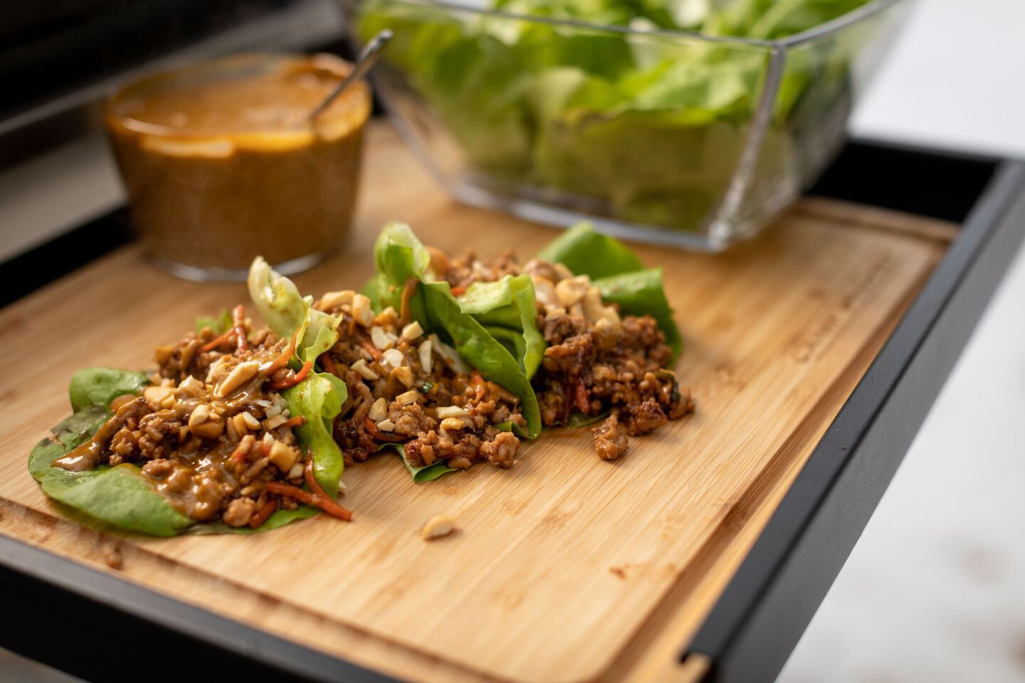 ASIAN LETTUCE WRAPS