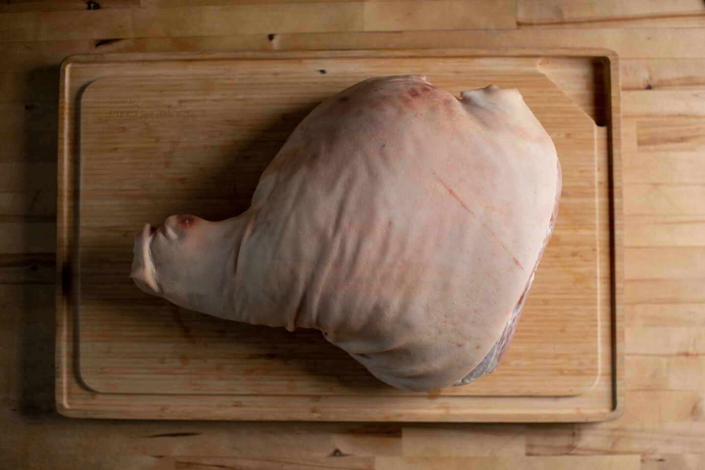 skin on ham skin on ham