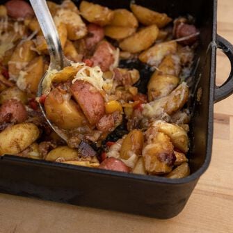 Dutch Oven Drunken Potatoes Dutch Oven Drunken Potatoes