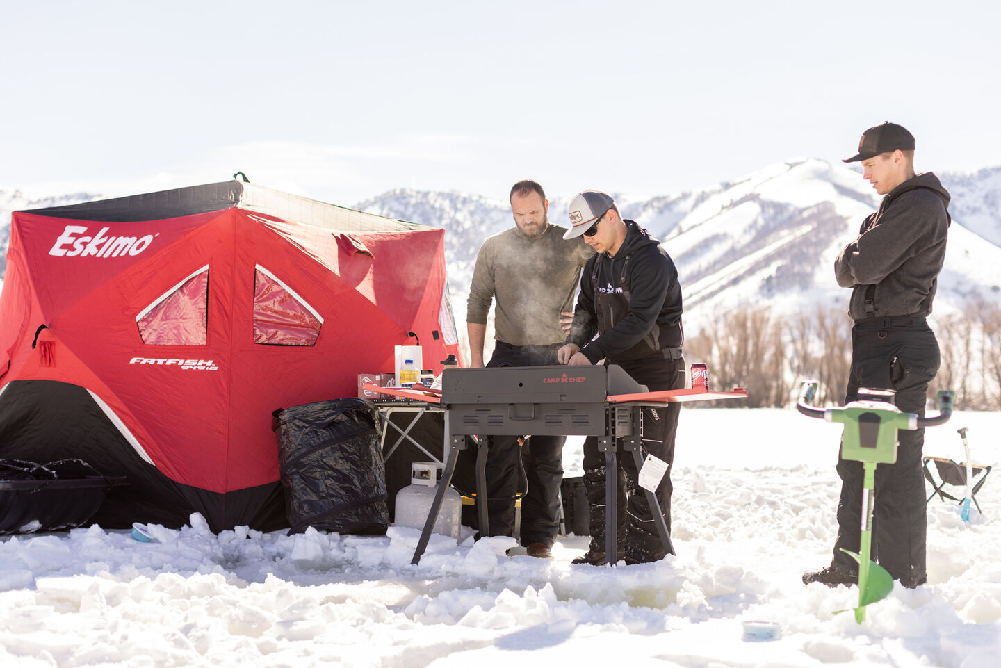 ice fishing ice fishing