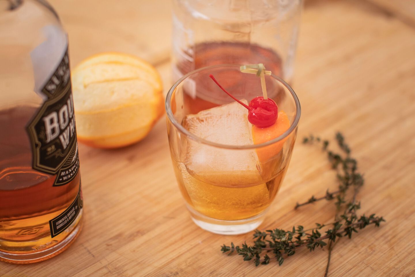 smoked old fashioned