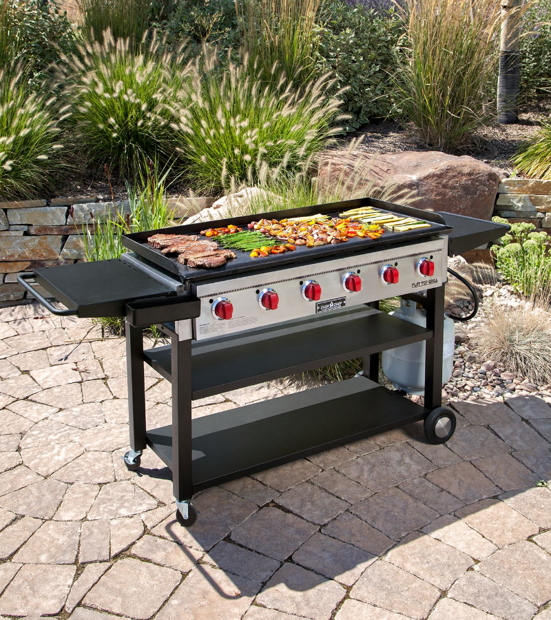 flat top grill 900