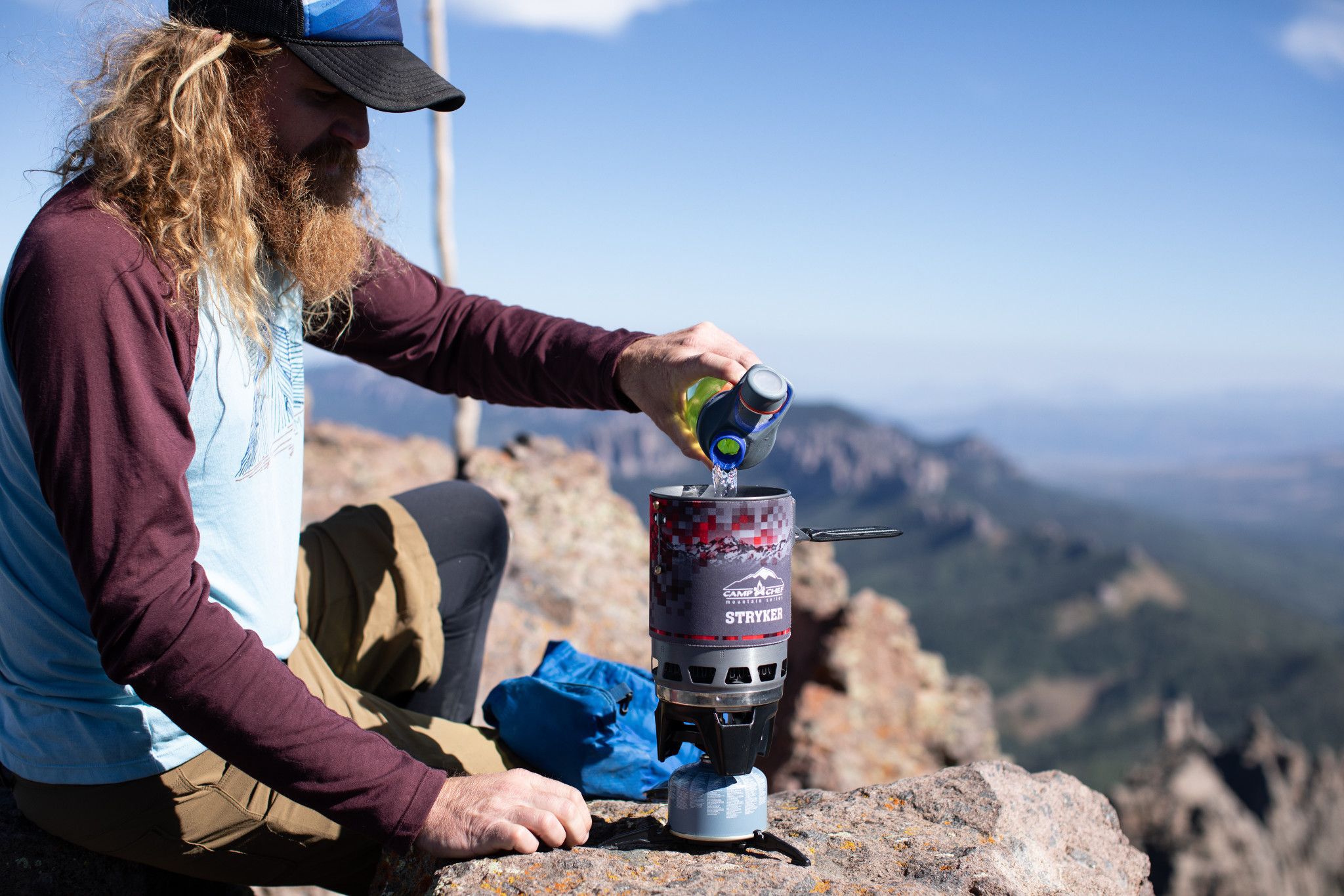 Camp chef stryker cheap 100 isobutane backpacker stove