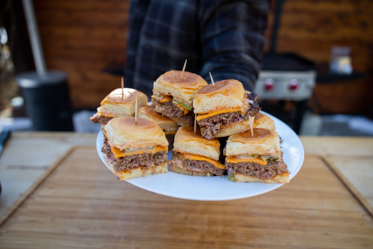 smash burger slider recipe