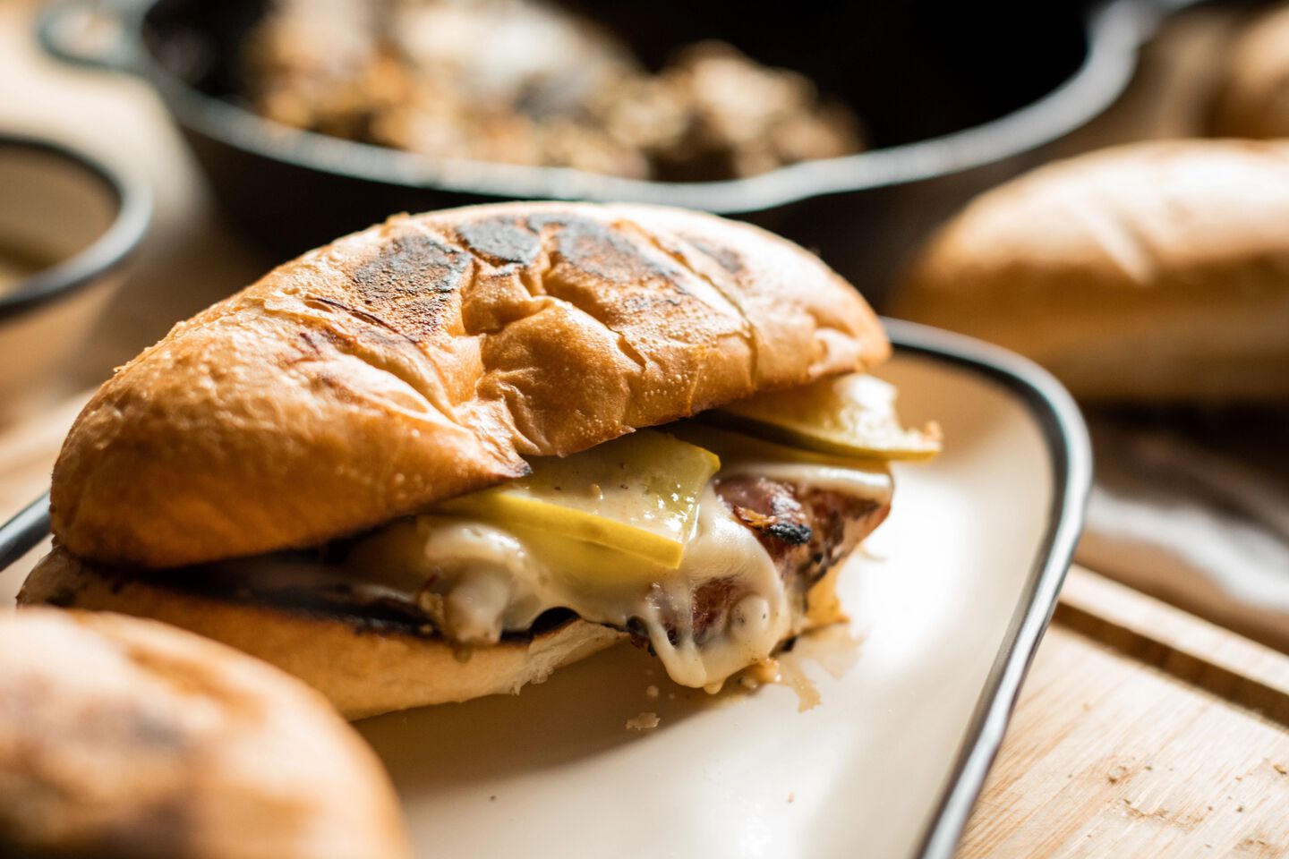 Leftover Braised Pork Cubano Sandwich