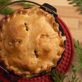 Creamy Herb Chicken Pot Pie