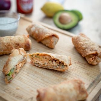 Smoked Buffalo Eggrolls Smoked Buffalo Eggrolls