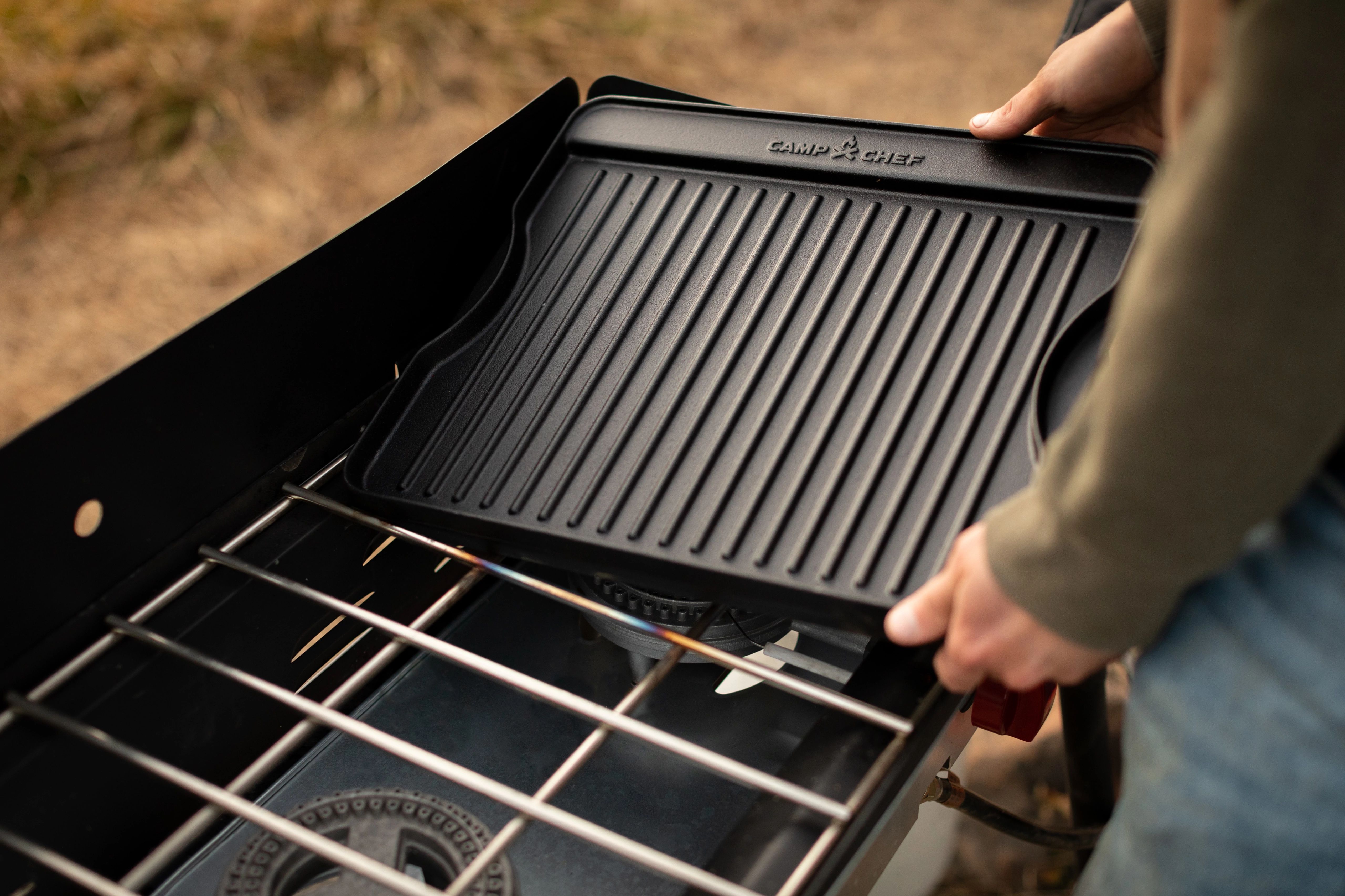 Camp Chef 336272 Reversible Grill & Griddle 