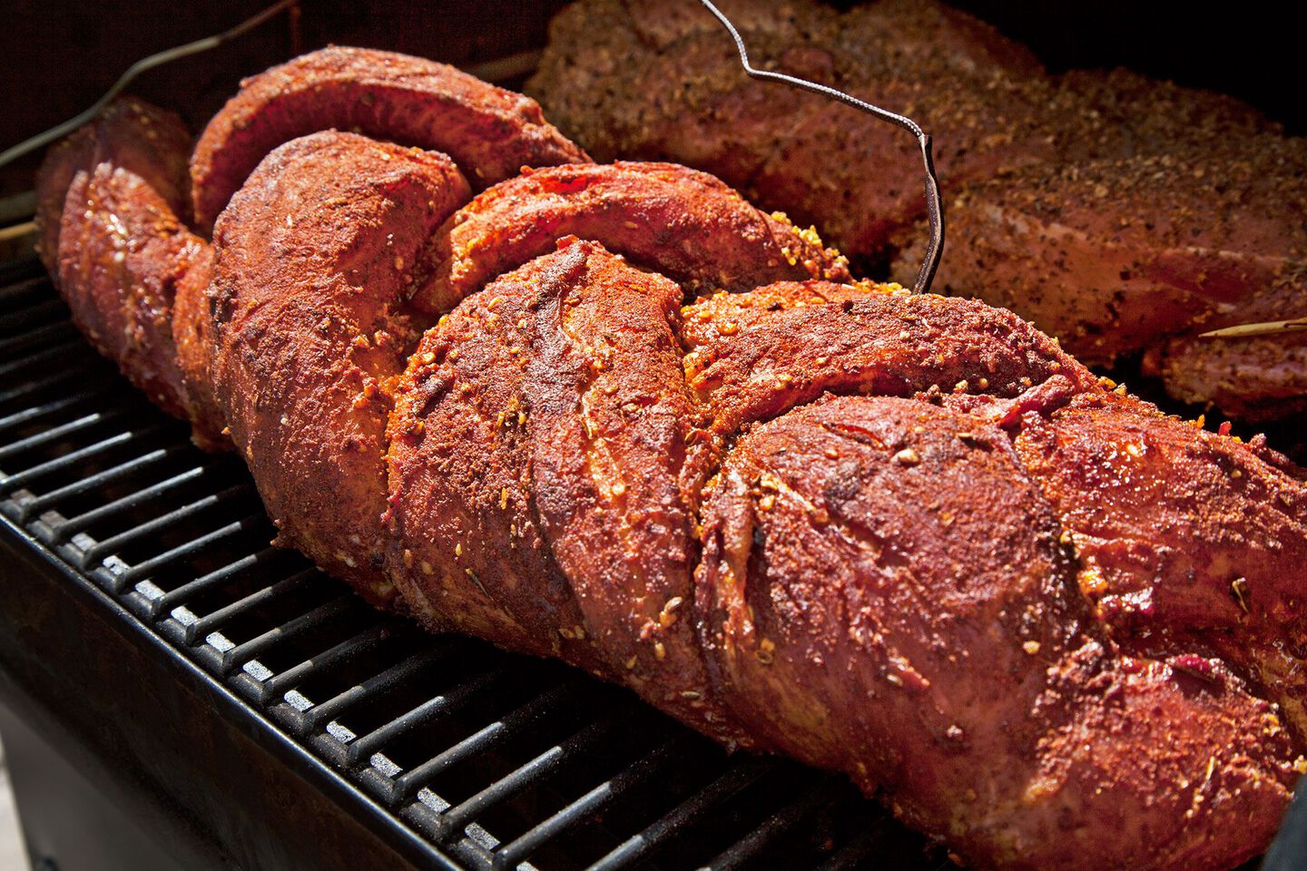 Smoked Braided Pork Loin