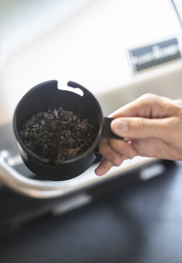 OUR PATENTED EASY ASH-CLEANOUT