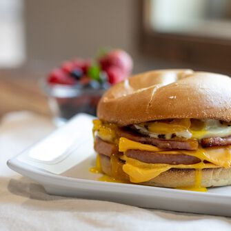 Taylor Ham Breakfast Sandwich Taylor Ham Breakfast Sandwich