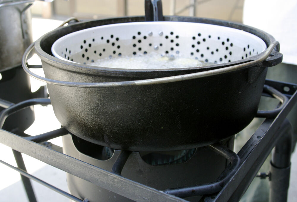 Aluminum Fry Pot