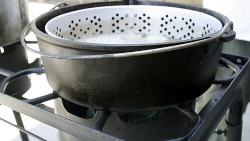 Aluminum Fry Pot