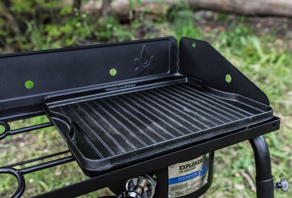 Camp Chef 24 Reversible Pre-Seasoned Cast Iron Grill/Griddle