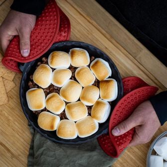 Baked S'mores in a Skillet Baked S'mores in a Skillet