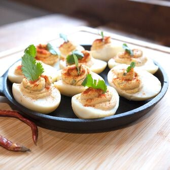 Smoky Chipotle Deviled Eggs Smoky Chipotle Deviled Eggs