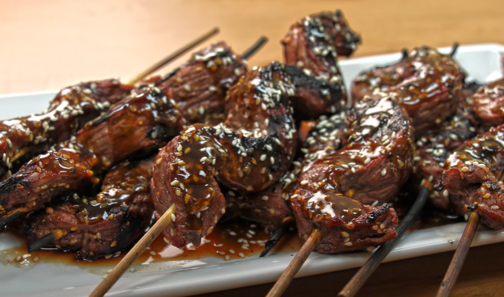 korean steak kabobs