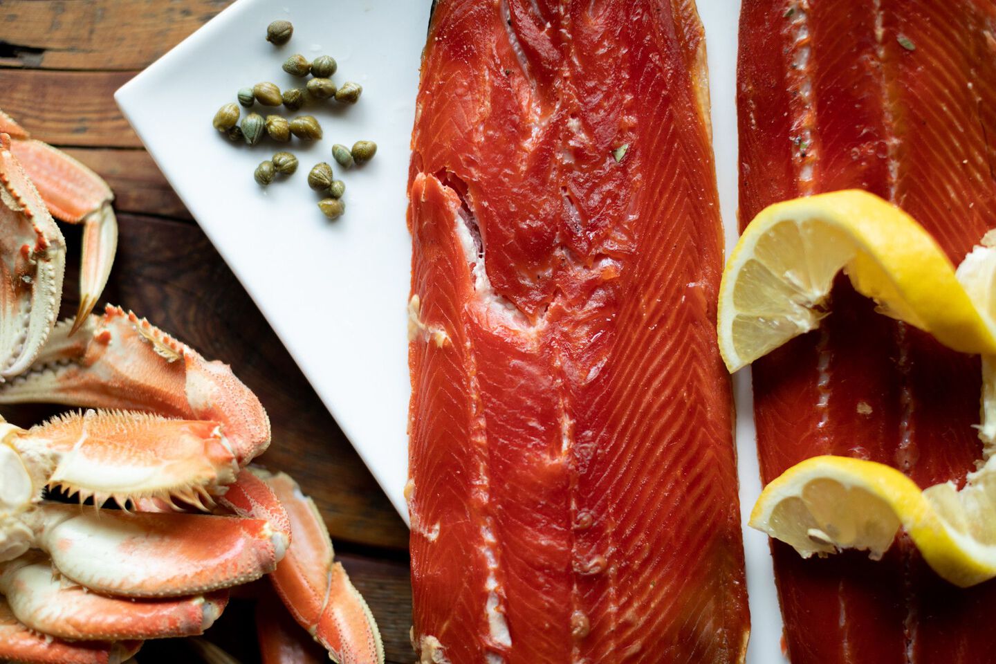 smoked salmon