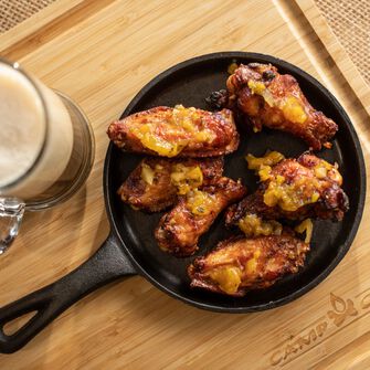 Peach Habanero Wings