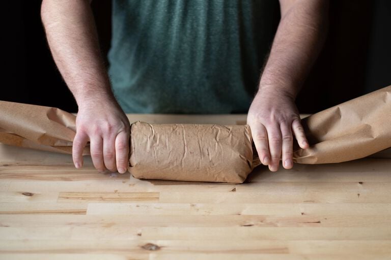 rolling the meatloaf